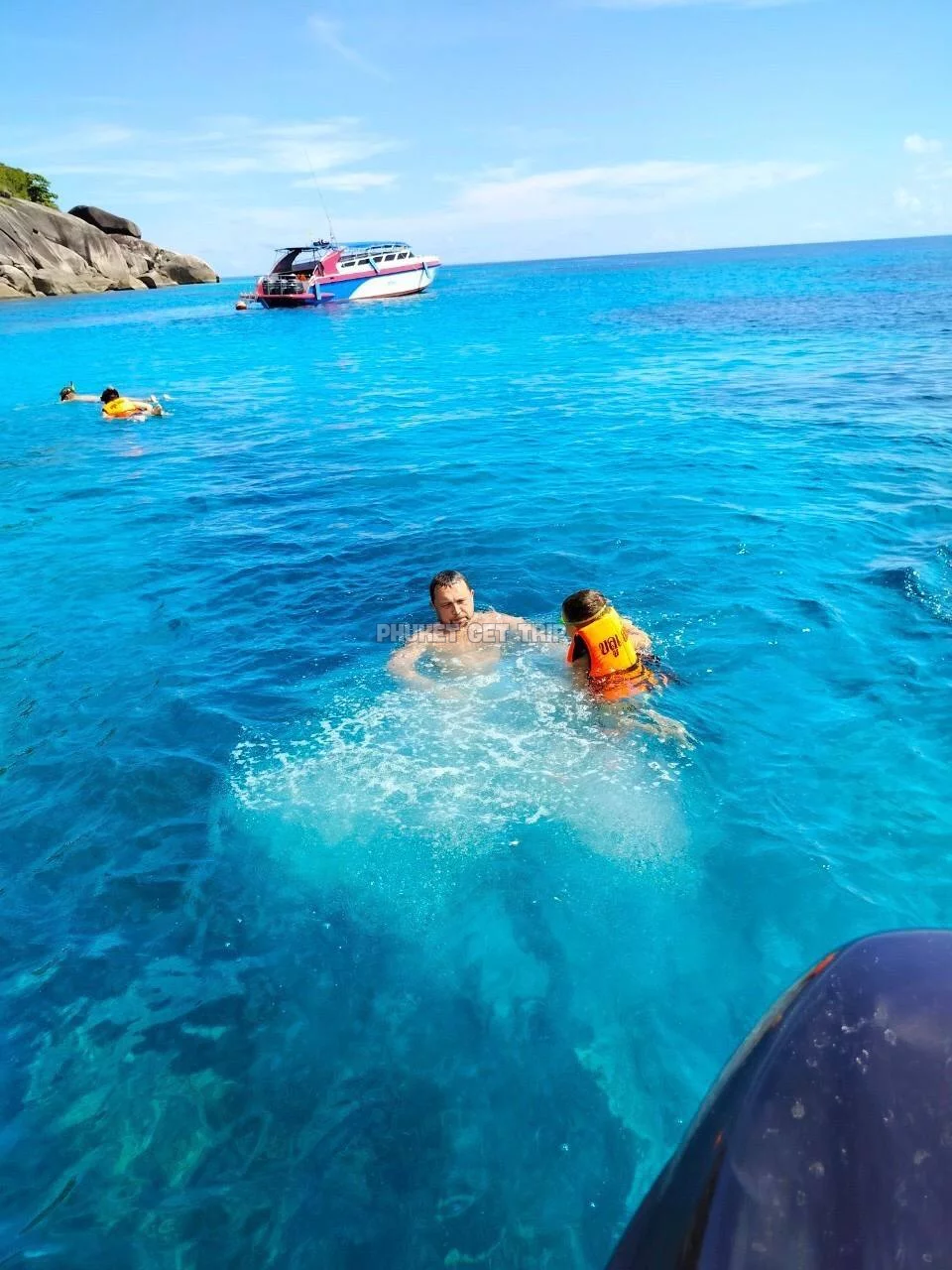 Симиланские острова на катере из Као Лак